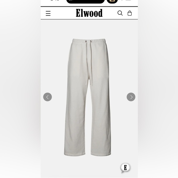 Elwood Other - Elwood UNISEX core straight legged sweatpants